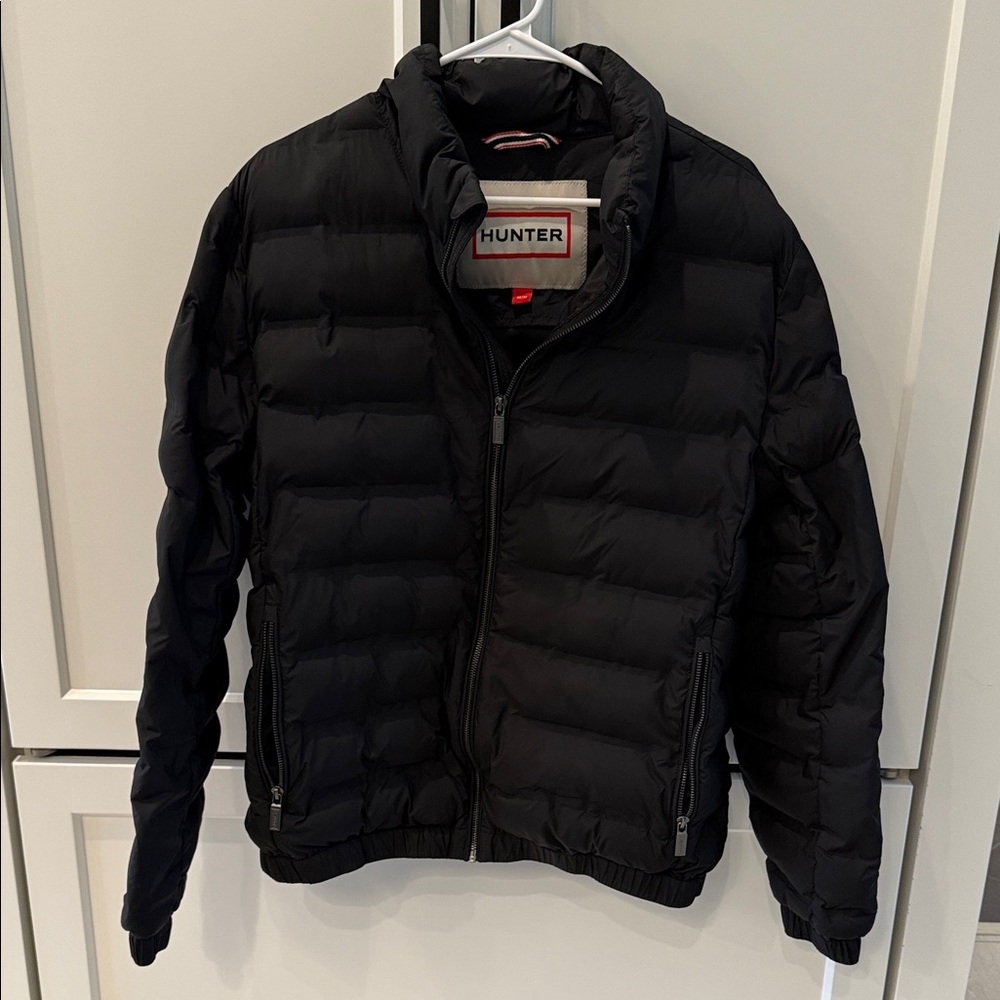 Hunter Men's Classic Black Puffer Jacket